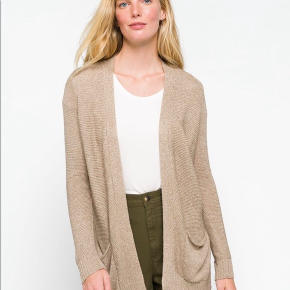 Vallerie Texture Two Pocket Cardigan 